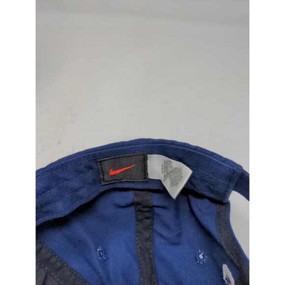 Vintage Nike NCAA Final Four 2000 Y2K Indianapolis Slideback Hat Blue OSFA - Picture 10 of 11